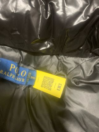 Abrigo Polo Ralph Lauren Negro