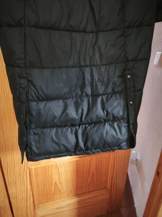 Abrigo largo Columbia negro