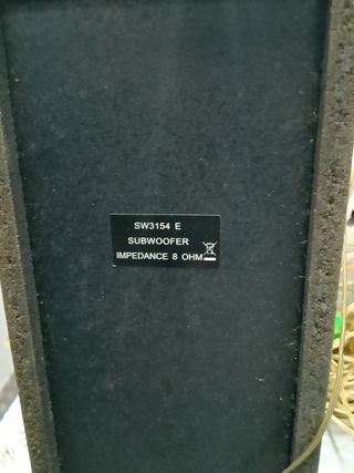 HOME CINEMA 5.1 PHILIPS CON MANDO Y MUY BUEN ESTAD