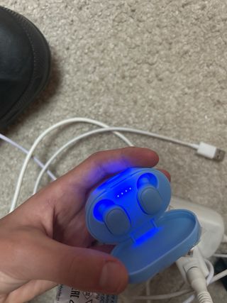 Cascos Inalámbricos Bluetooth Azul