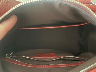 Bolso Bimba y Lola Piel Granate. Como nuevo.