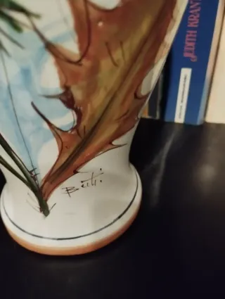 Coppia vasi ceramica con coperchio