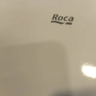 Lavabo suspendido de cerámica blanco