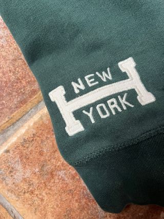 Sudadera Tommy Hilfiger cremallera verde