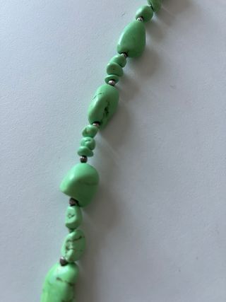 Collana turchese naturale verde