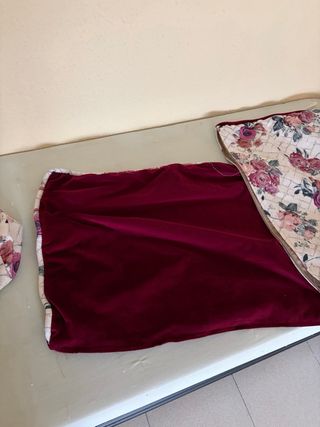 3 Fundas Sofá Marroquí y almohadas