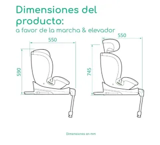 Bebeconfort RevolveFix Plus 360 i-Size, Isofix