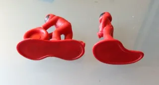 Ferrari F1 Meccanici Pit Crew gomma PVC 4,5 / 5 cm