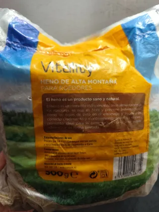 Casa para hámster y regalo de heno