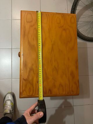 Mesilla de noche de madera