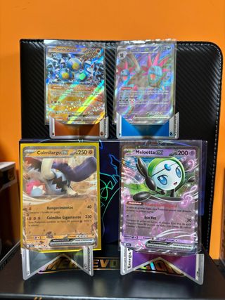 🇬🇧🇪🇸Lote 4 Cartas Pokémon EX