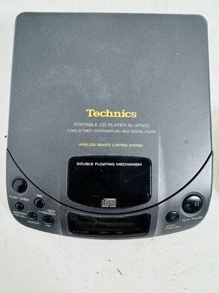 Reproductor CD Portátil Technics SL-XP505 + Mando