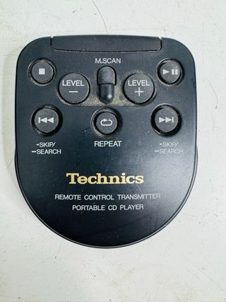 Reproductor CD Portátil Technics SL-XP505 + Mando