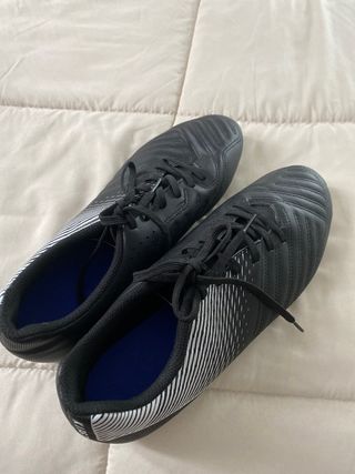 Zapatillas Fútbol Campo Negras