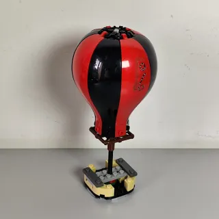 Lego City Mongolfiera Rossa e Nera