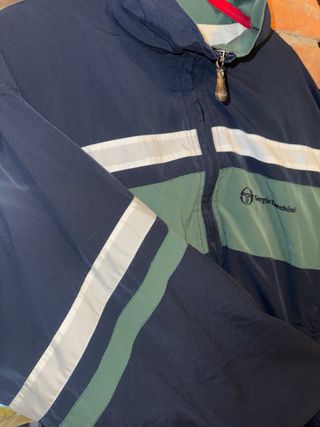 Sergio Tacchini Giacca Blu e Verde