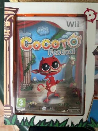 Juego Cocoto Festival + Escopeta Wii