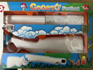 Juego Cocoto Festival + Escopeta Wii