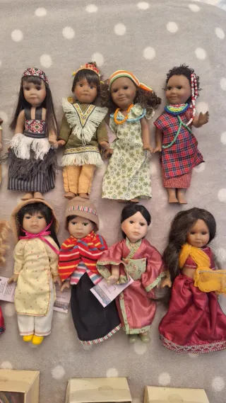 Muñeca porcelana coleccionista