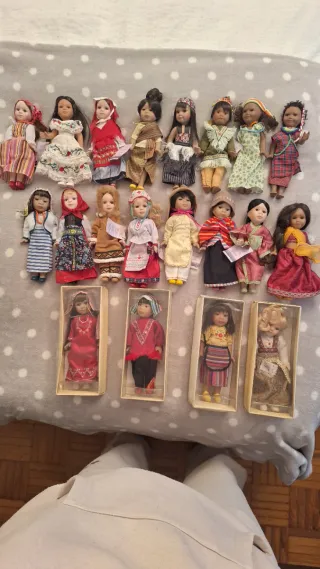 Muñeca porcelana coleccionista