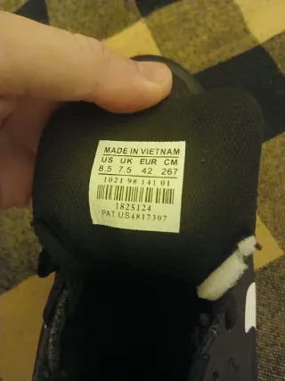 Zapatillas Nike Negras y Blancas