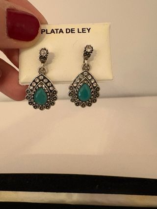 Conjunto Plata de Ley: Pendientes y Pulsera