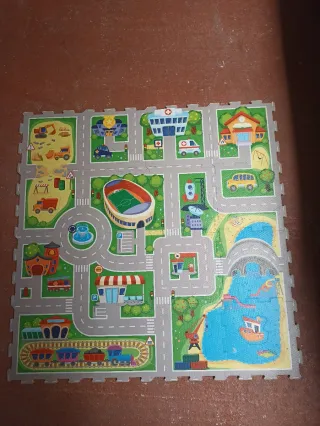 Alfombra Goma EVA Carreteras Ciudad