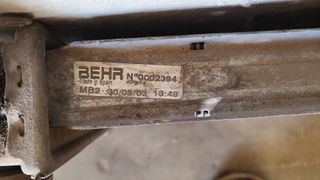 RADIADOR DE AGUA OPEL CORSA C 1.7 DTI 2002