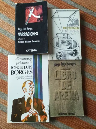 Jorge Luis Borges – Lote 4 libros