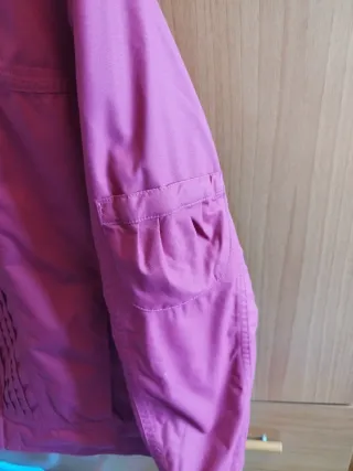 Abrigo impermeable rosa Wedze