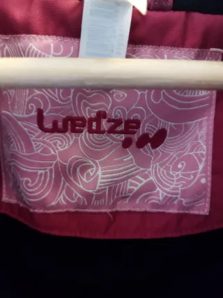 Abrigo impermeable rosa Wedze