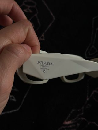 Gafas de sol Prada Rectangulares Blancas