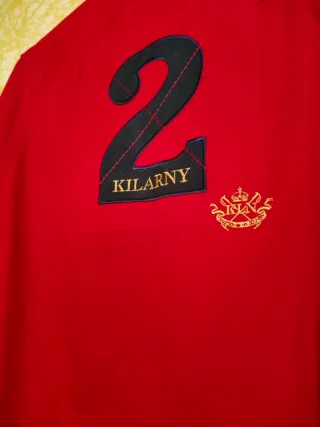 Camisa de mujer manga larga roja