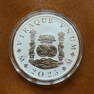 Onza de Plata Pura Australia 2025 Pillar Dollar
