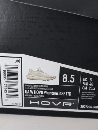 Under Armour HOVR Phantom 3 SE LTD Mujer 40
