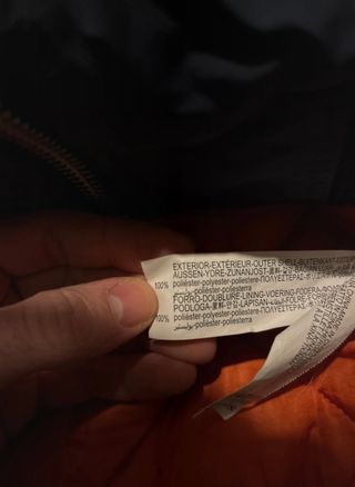 Bomber Zara blu/arancione taglia L