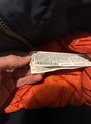 Bomber Zara blu/arancione taglia L