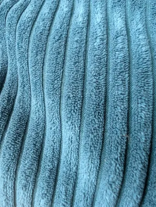 Puf Maison du Monde azul pana