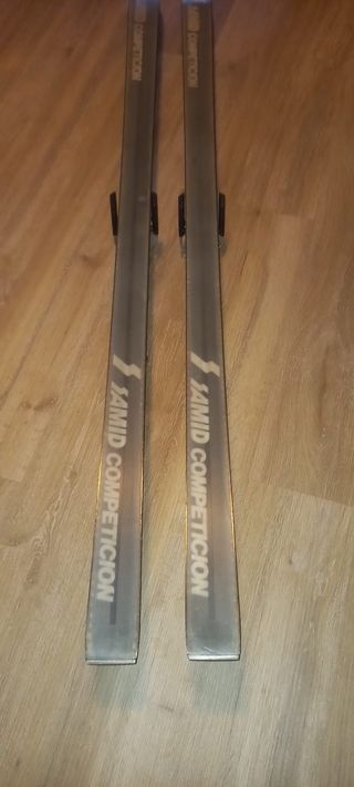 Esquís SAMID KF48 con fijaciones