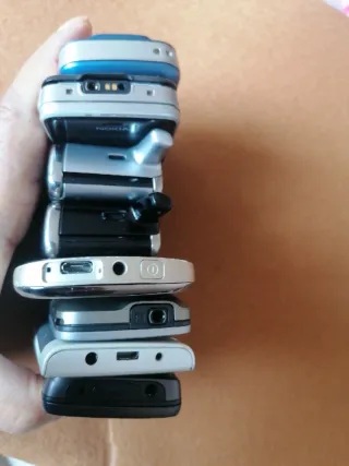 Lote 8 móviles antiguos Nokia
