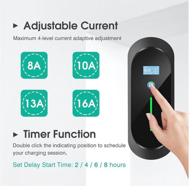 Cargador Coche Eléctrico EV 11kW 148MC