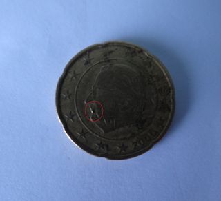 Moneda Bélgica 2000 Error