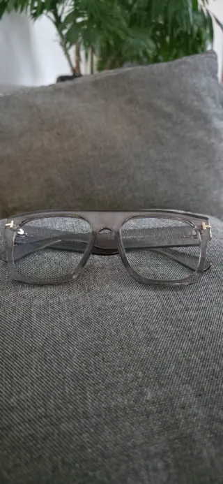 Gafas lectura +200 gris transparente