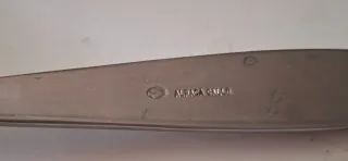 Cuchara y Tenedor Gallo Alpaca