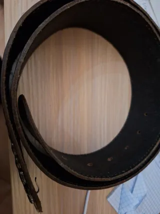 Cintura Vintage Anni 80 con Decorazione Argento