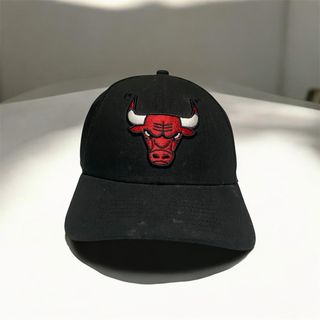 Gorra Chicago Bulls Negra Roja
