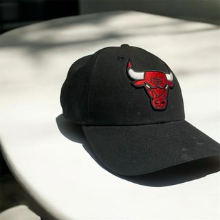 Gorra Chicago Bulls Negra Roja