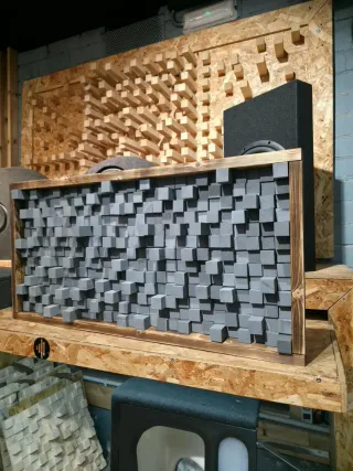 Difusor Acústico Madera