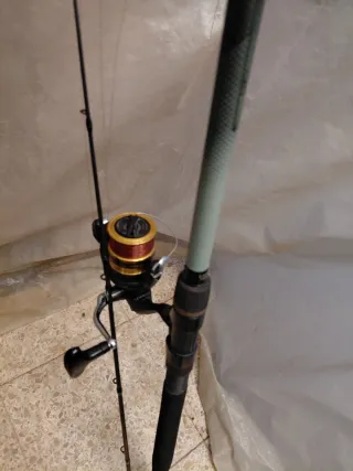 Caña Caperlan Feeder 100 + Carrete Shimano