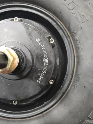 Motor de cubo 3000W 60V para patinete eléctrico